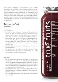 Maybe you would like to learn more about one of these? Unruhestifter Freier Texter True Fruits True Story