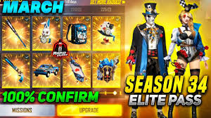 This new elite pass concerns itself with a group of warriors who fight back the threat of spirits. When Does Free Fire Season 34 Elite Pass End Firstsportz