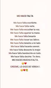 Me Haces Falta En 2020 Frases Bonitas Frases Cursis Frases Geniales