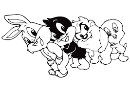 Parents may receive compensation when you click through and purchase from links contained on this website. Baby Daffy Duck And Friends Coloring Page Free Printable Coloring Pages For Kids