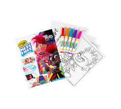 Grab these free trolls world tour printable coloring sheets and activities perfect for a movie watching party at home! Color Wonder Trolls Coloring Pages Markers Crayola Com Crayola