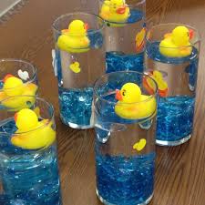 Boy Baby Shower Center Piece Idea I Came Up With Baby Shower Duck Duck Baby Shower Theme Baby Shower Centerpieces