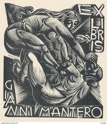 Ex Libris Gianni Mantero Luigi Uboldi Te Koop Op Delcampe Ex Libris Luigi Postzegels