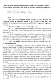 Care nu au fost militari nici macar o zi. Ce Proiect De OrdonanÈ›Äƒ A Propus Ccmrr È™i Ce Proiect De Lege A Depus LeÈ™ In Senat Huhurez Com