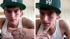 Cindy crawford's model son presley gerber defends his face tattoo: Presley Gerber Going Through Super Rebellious Phase To Define Identity After Unveiling Face Tattoo Daily Mail Online