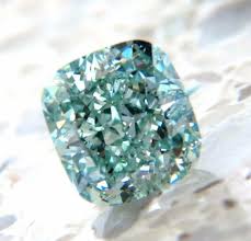Gia Certified 1 53ct Fancy Intense Blue Green Diamond Vs1 Colored Diamonds Green Diamond Fancy Color Diamonds