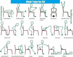 8 Stress Relieving Chair Yoga Routines You Can Easily Do At Work Chair Yoga Yoga For Seniors Chair Pose Yoga