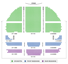 Correct Seating Chart For Gershwin Theater Gershwin Theatre