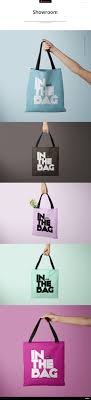 Download Polyester Tote Bag Mockup Set Bag Mockup Tote Bag Bags