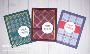 Happy father's day to all the daddies in your lives! Learn How To Make Quick Easy Masculine Cards