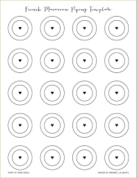 16.5 x 11.6 (41.91cm x 29.464cm) 2 mats; Extraordinary Macaron Template 2020 Template For Free Macaron Template French Macaroons French Macaroon Recipes