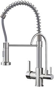 Spending time in the kitchen is a part of daily life, whether you're cooking, cleaning, or making memories with family and friends. Buy Menatt Purifier Kitchen Faucet Commercial 3 In 1 Spring Drinking Water Faucet Pull Down Water Filter Kitchen Sink Faucets Brushed Nickel Online In Turkey B08qzfjt3v