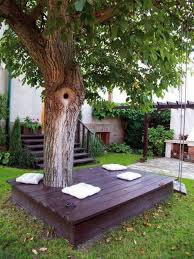 15 Decorations A Realiser Tout Autour De Votre Arbre De Jardin Page 2 Sur 3 Arbre De Jardin Amenagement Jardin Idees Jardin