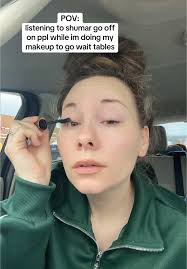 Amber Crooks Doing Shemar Makup