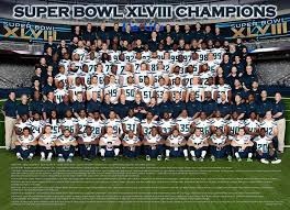 Super Bowl Champions Seattle Seahawks Team Picture Seahawks Super Bowl Seattle Seahawks Football Super Bowl