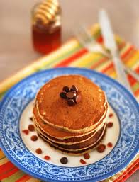 Eggless Banana Oats Choco Chip Pancake Recipe Chocolate Chip Pancakes Recipe Choco Chips Banana Oat Pancakes