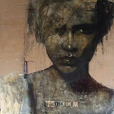 Mon Coeur Beau (Cream) by Guy Denning Editioned artwork