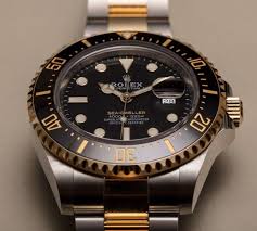 Rolex Sea Dweller 126603 Rolesor Watch Hands On Rolex Jam Tangan