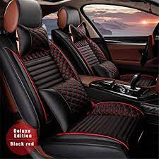 Dhgate.com provide a large selection of promotional kia optima car cover on sale at cheap price and excellent crafts. Amazon Com All Weather Custom Fit Seat Covers For Kia Optima Cadenza 5 Seat Full Protection Waterproof Car Seat Covers Ultra Comfort With Headrest And Lumbar Cushion Luxury Package Black Red Full Set