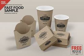 Burger Box Packaging Mockup V 1 Packaging Mockup Free Fast Food Food Packaging