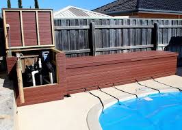 Pool Blanket Boxes Pool Storage Boxes Blue Sky Carpentry Gold Coast Pool Storage Pool Storage Box Pool