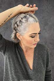 Gorgeous Gray Hair Styles Gray Hair Growing Out Blending Gray Hair Natural Gray Hair