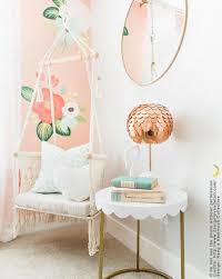 Hanging Chair In Macrame Natural Wood Could Be Lighter Or Darker Cream Hanging Chair Macrame Hanging Chair Girls Bedroom