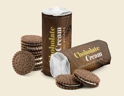Chocolate Cream Packaging Mockup Download Packaging Mockup Biscuits Packaging Chocolate Cream