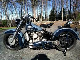 1957 Massachusetts State Police Harley Davidson Sold On Ebay 1 9 2014 For 60 700 Harley Davidson Night Train Harley Harley Davidson