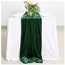 Table Runners Velvet Cotton Table Runner Emerald Velvet Aisle Runner Wedding Table Runner Green Birthda In 2020 Table Runners Wedding Aisle Runner Wedding Aisle Runner