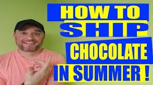 Take the chocolate product from refrigerated storage and place it straight inside the shipping box. Shipping Chocolate In The Heat Step By Step Shipping Chocolate In Summer Youtube