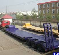 100 Ton 120 Ton 160 Ton 3 Line 6 Axles Low Bed Semi Truck ...