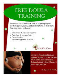 Become A Doula! – Families First, Inc.