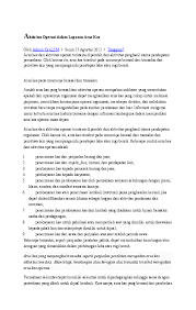 Ini dia contoh laporan arus kas. Doc Aktivitas Operasi Dalam Laporan Arus Kas Rofiqoh Rofiqoh Academia Edu