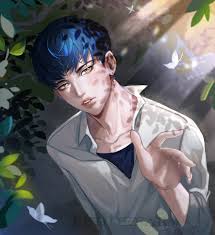 Draw the ears pretty much as you would with most other anime styles. Draw Fanart Anime Semi Realistic Portrait Character Design By Feddefar Fiverr
