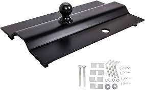 I would like to find an offset gooseneck ball that works with the factory gooseneck hitch system on my 2017 f350. Buy 5th Wheel Gooseneck Hitch Trailer Towing Multi Fit In Bed Fixed Offset Ball 25k Online In Indonesia B07t9jy7sd