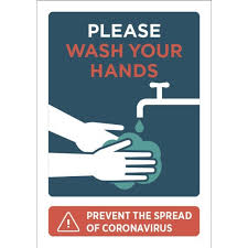 Safety and health poster(public agencies only). Wash Hands Poster A4 Single