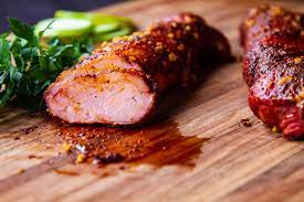 The lemon slices underneath the patties was ingenious and the first time i haven't complained about cleaning my air fryer racks too. Pork Tenderloin Recipe And Doneness Temps Thermoworks