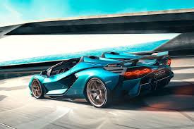 Mavi Simsek Lamborghini Sian Roadster Brandlife 2020 Super Araba Lamborghini Otomobil