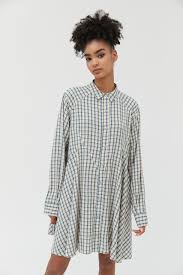 Bdg Amika Long Sleeve Shirt Dress Urban Outfitters Long Sleeve Shirts Long Sleeve Shirt Dress Fashion