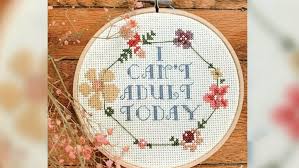 So don't hesitate to open that barn door and check what's inside. Guelph Woman Connects With Community By Cross Stitching Memes Together Ctv News