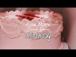 Scopri ricette, idee per la casa, consigli di stile e altre idee da provare. Anne Marie Birthday Slowed Down Youtube