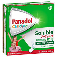 Panadol Tablet Dosage For Child