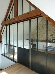 L Art De Fer Realisation Sur Mesure De Portes D Interieures Metalliques Bretagne Maison Amenagement Maison Verriere Escalier