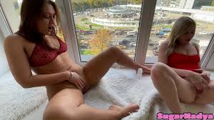 The gorgeous SugarNadya and her friends are masturbating their juicy  pussies and fucking themselves with their fingers - XNXX.COM