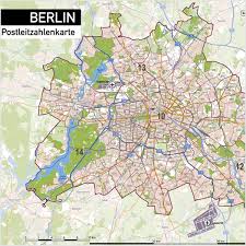 Über den stadtplan hinaus, bieten wir ihnen informationen zu jobs, veranstaltungen und ein aktuelles branchenbuch aus berlin. Berlin Stadtplan Postleitzahlen Plz 5 Topographie Stadtbezirke Stadtteile