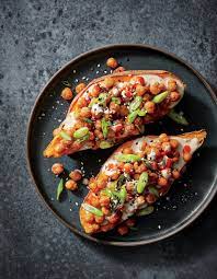 The only downside of sweet potatoes is that they don't have natural nooks and crannies for delicious toppings to get stuck in. 59 Savory Sweet Potato Recipes Myrecipes