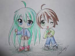 Anime Best Friends Boy And Girl Chibi Anime Wallpapers The easiest way to learn how to draw hands is to first understand its proportions and bone structure. anime wallpapers