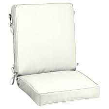Make sure your search words are spelled correctly. Home Decorators Collection 21 X 44 Sunbrella Canvas White Outdoor Dining Chair Cushion Ah1m384b D9d1 The Home Depot