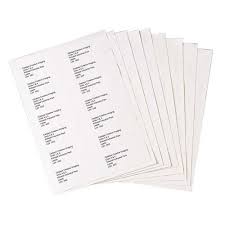 Q connect 21 labels template : Q Connect 24 Per Sheet Multi Purpose Labels 64x339mm 2400 Labels Hunt Office Ireland